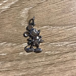 Mickey Mouse Charm—sterling silver